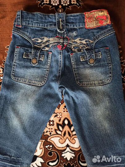 Джинсы на девочку р. 128