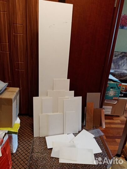 Листов.пластик для поделок пвх, зеркало,композит