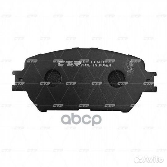 CKT-19 Колодки тормозные дисковые перед G