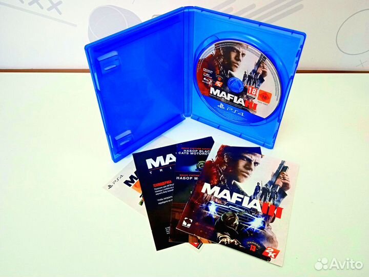 Диск для PS4 Mafia III (3) б/у с гарантией