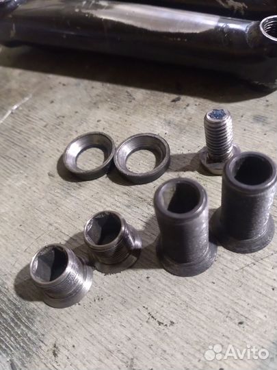 Шатуны BMX, WTP Logic, 165мм