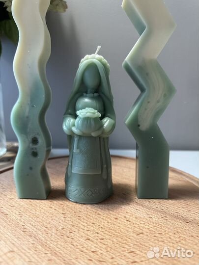 Свечи из пчелиного воска Берегиня, Мандала