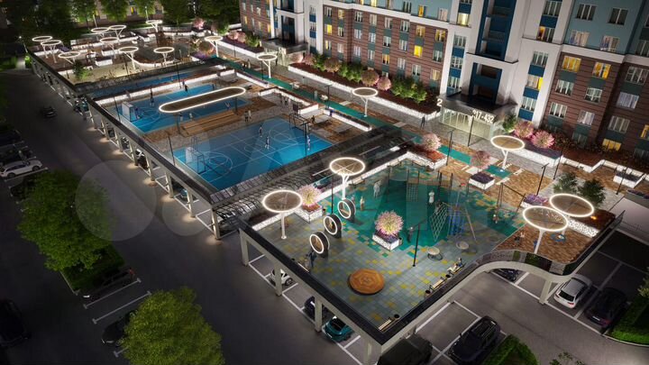 2-к. квартира, 60,4 м², 4/25 эт.