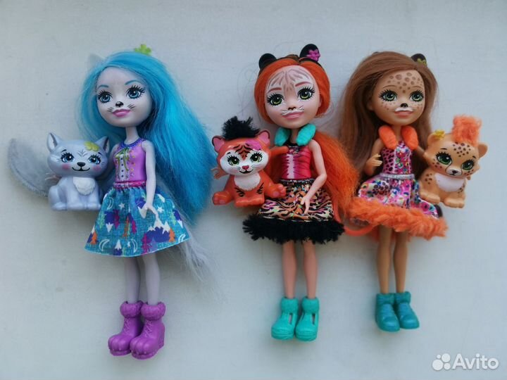 Enchantimals. Красивые куклы с питомцами
