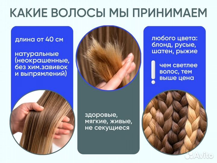 Покупаем волосы в Новосибирске, скупка волос