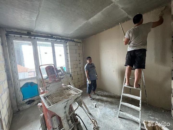 Бригада штукатуров