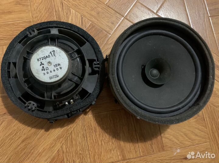 Колонки передние штатные от mitsubishi lancer 10