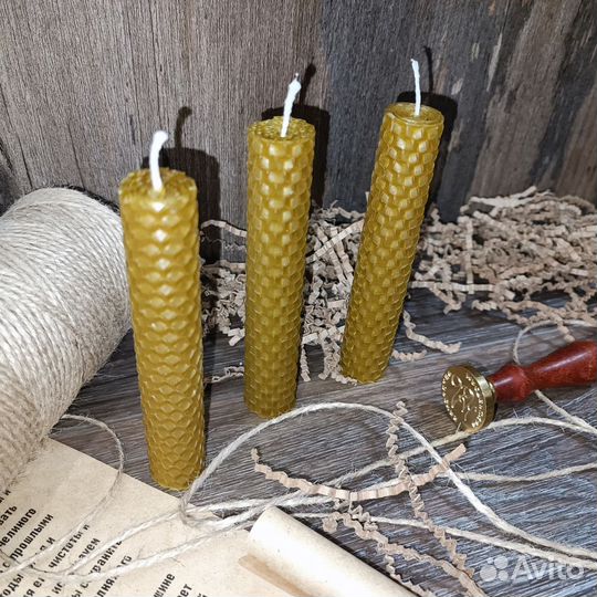 Свечи из пчелиного воска