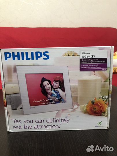 Электронная новая фоторамка philips