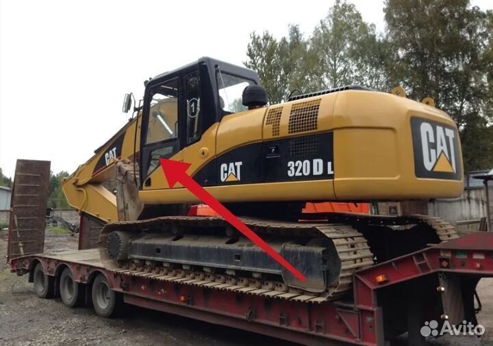 Замена стекла на экскаватор Cat 320/336DL