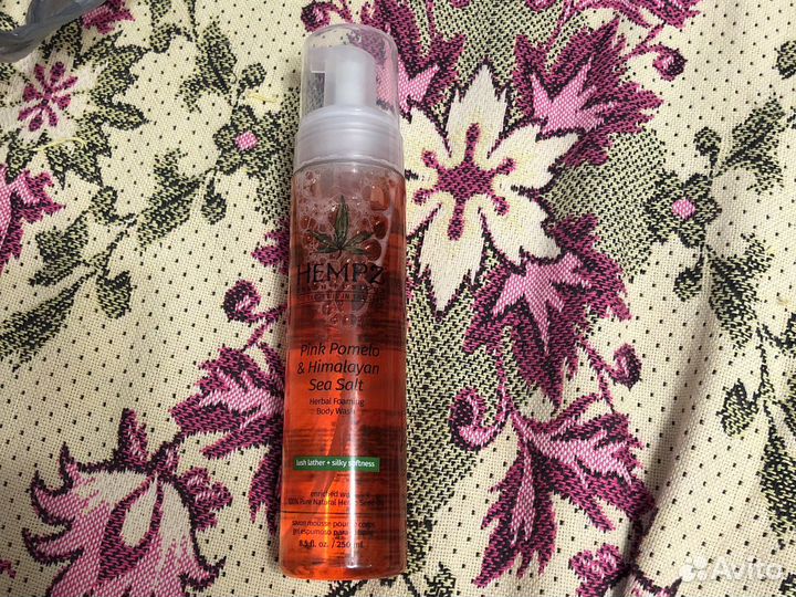 Гель-мусс для душа hempz