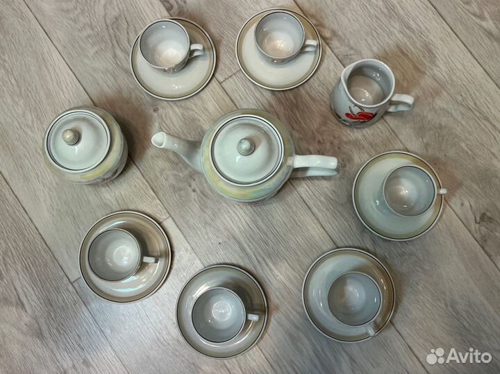 Кофейный сервиз времен СССР - Барановка
