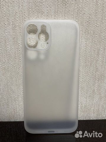 Чехол Baseus белый прозрачный iPhone 12 pro max