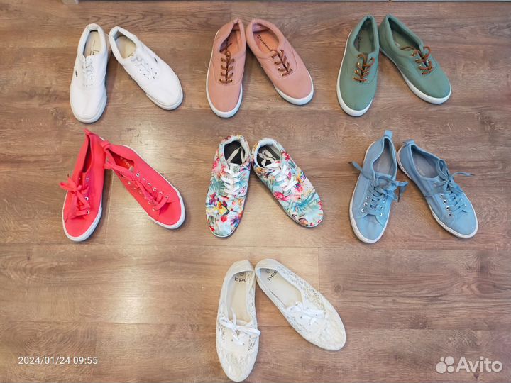 Кеды женские новые - 41 размер