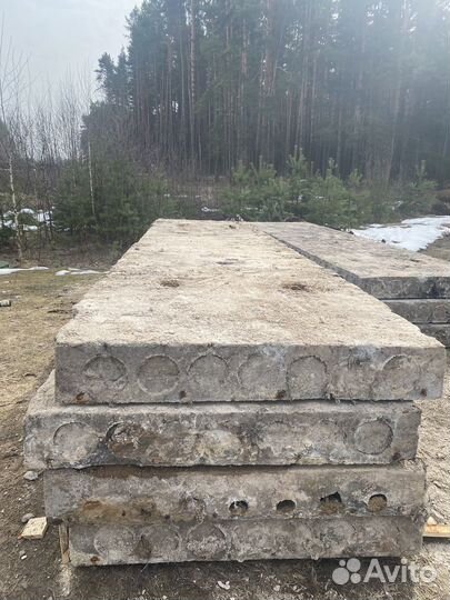 Плиты перекрытия бу