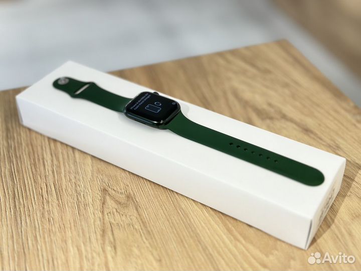 Apple Watch 7 45mm Green Sport Band