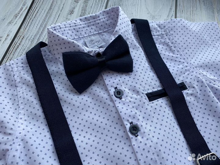 Шорты рубашка 86 92 98 104 110 122 128