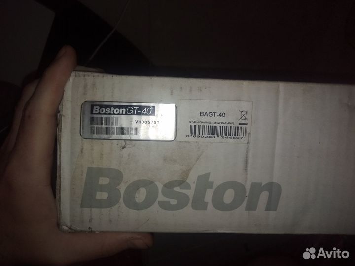 Усилитель автомобильный Boston Acoustics GT-40