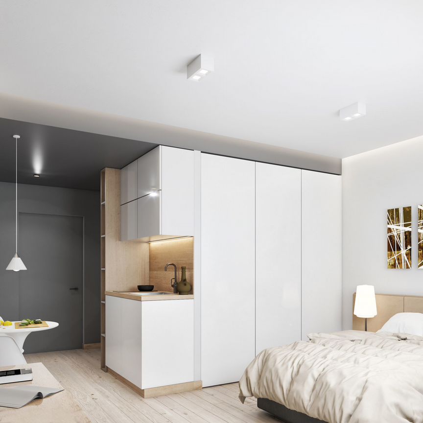 1-к. апартаменты, 23,1 м², 3/13 эт.