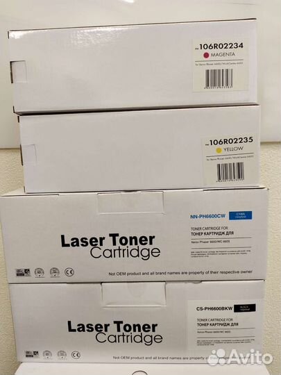 Набор картриджей Xerox Phaser 6600, WC 6605