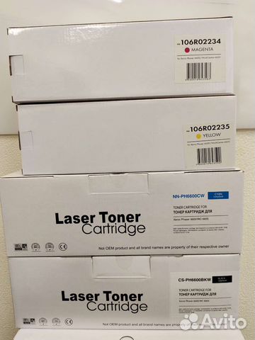 Набор картриджей Xerox Phaser 6600, WC 6605