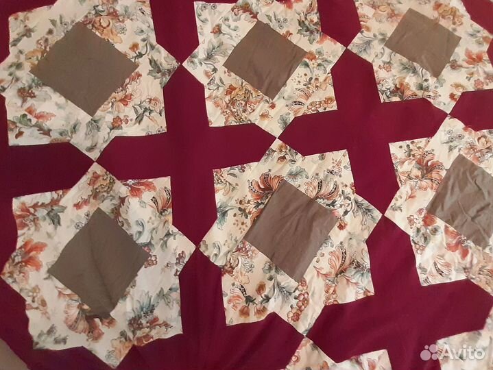 Покрывало на кровать пэчворк