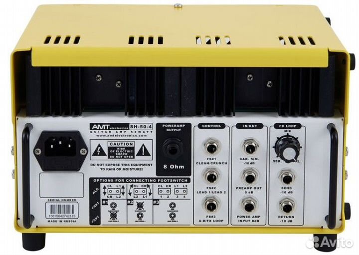 Гитарный усилитель амт SH-50-4 StoneHead-50-4
