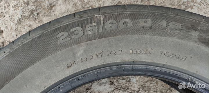 Continental SportContact 235/60 R18