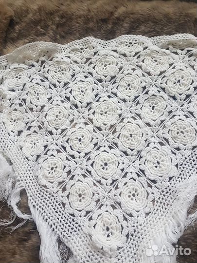 Новый пуховый платок