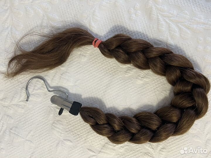 Коса из натуральных волос