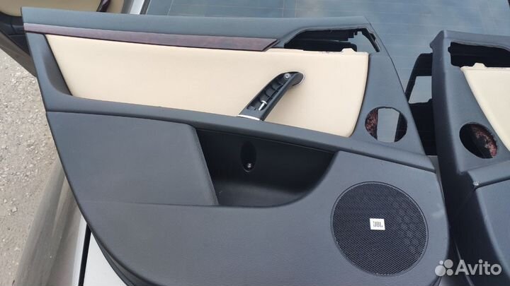 Обшивки дверей задние пежо 407