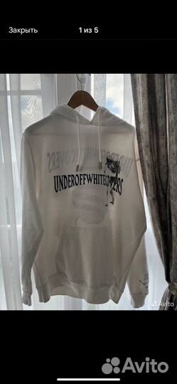 Худи off white undercover