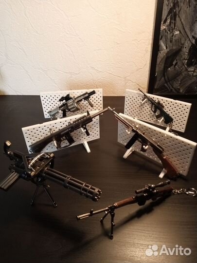 Брелок пулимëт автомат
