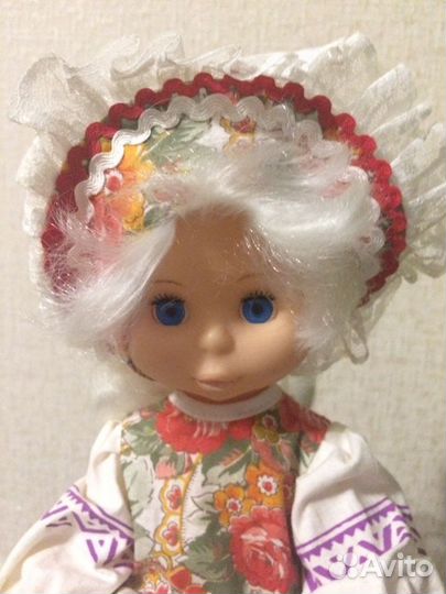 Кукла-грелка СССР на чайник/самовар