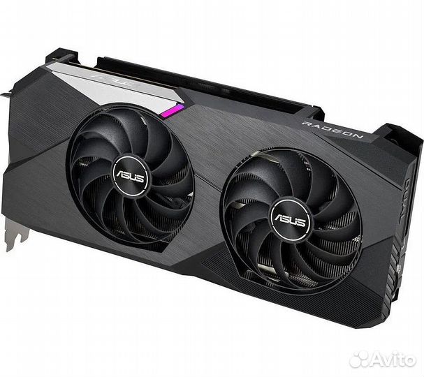 Видеокарта Asus Radeon RX 6750 XT Dual OC 12Gb (du