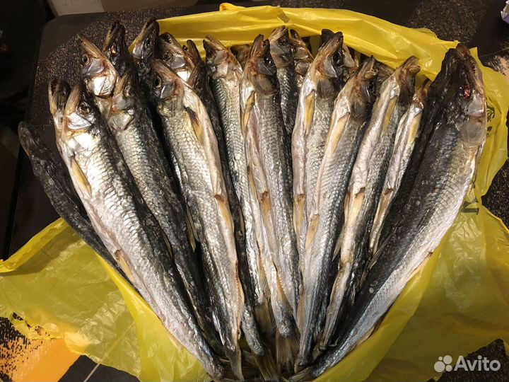 Рыба Корюшка вяленая Камчатка 2023