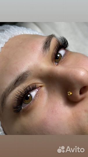 Наращивание ресниц на дому