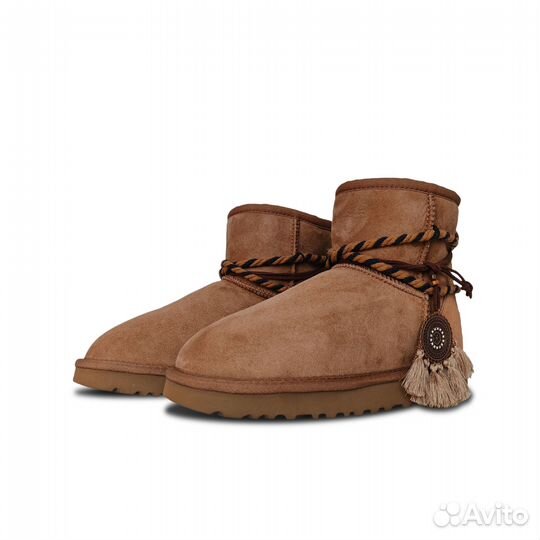 UGG classic mini Snow Boots Women's Chestnut (39)