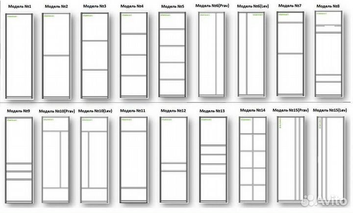 Перегородки межкомнатные