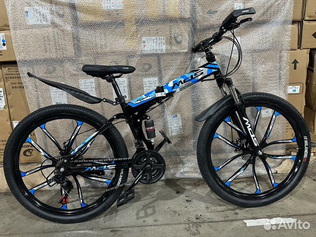 Велосипед на литых дисках 26