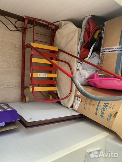 Санки почти новые