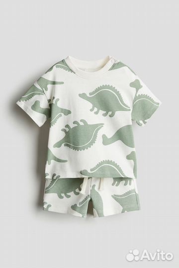 Комплект hm 68 80 Динозавры костюм hm
