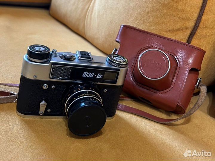 Плёночный фотоаппарат фэд 5 С
