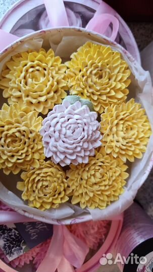 Сладкие букеты из зефира