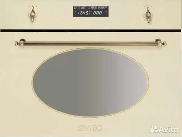 Компактный духовой шкаф с свч smeg s845mcpo9