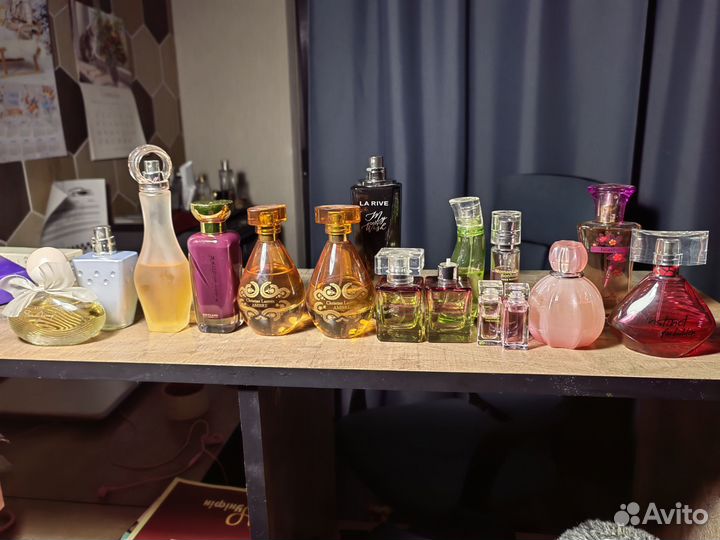 Винтажная парфюмерия avon, oriflame, faberlic