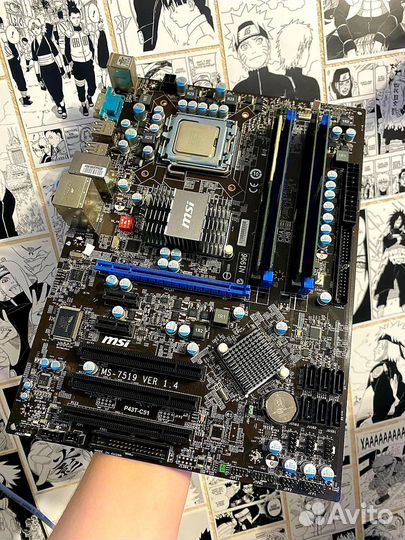 Материнская плата + процессор + оперативная память