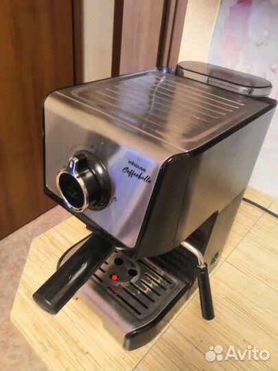 Кофеварка рожковая inhouse 15 бар
