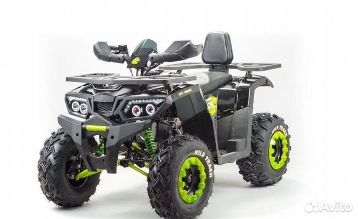 Квадроцикл promax wild 300 LUX черный/зелен