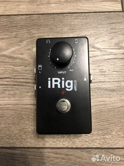 Гитарный стомп-бокс интерфейс iRig Stomp